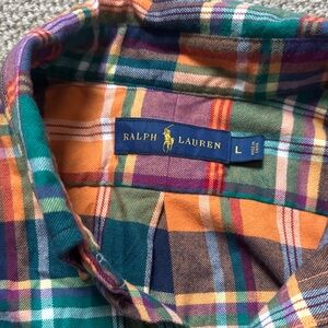 Ralph Lauren Plaid Flannel Shirt